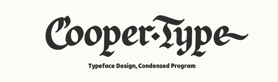 Claire Coullon Cooper Type Condensed Program