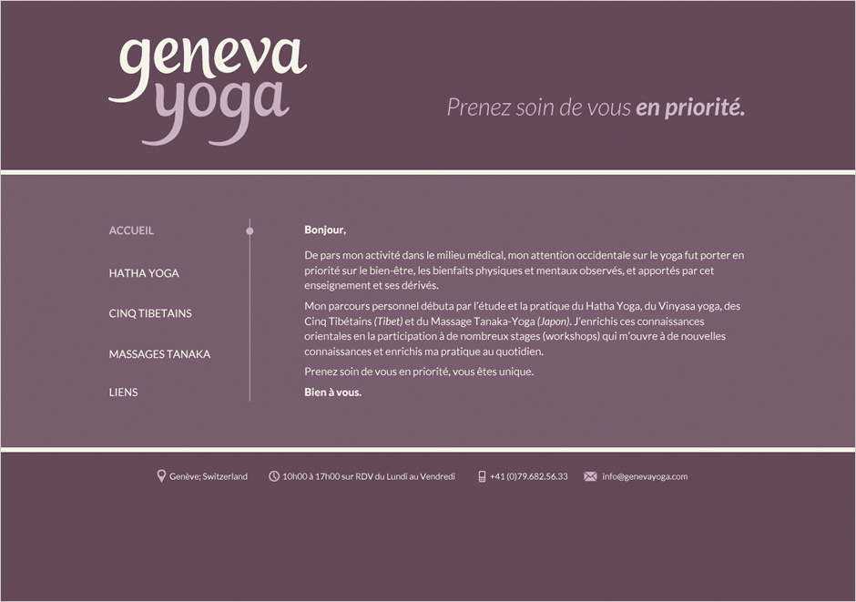 Claire Coullon // Geneva Yoga